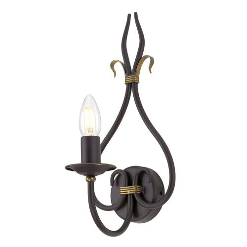 Elstead WINDERMERE gold wall lamp