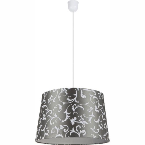 GLOBO METALIC Függeszték szürke textíl - GL-21693H