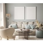 Italux Nerom gray indoor floor lamp