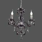 Italux Whiz black chandelier