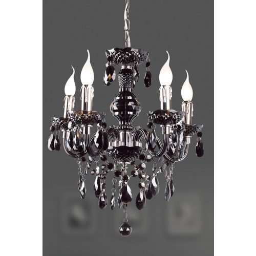 Italux Whiz black chandelier