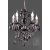 Italux Whiz black chandelier