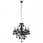 Italux Whiz black chandelier