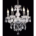 Italux Whiz chrome chandelier