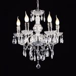 Italux Whiz chrome chandelier
