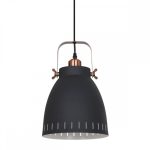 Italux Franklin black pendant