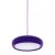 Italux Smoke purple pendant