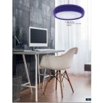 Italux Smoke purple pendant