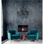 Italux Barocco Black - IT-MD72709-6B