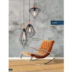 Italux Maelle - IT-MDM-2595/1S BK /KIFUTÓ!!/