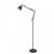 Italux Remiro black indoor floor lamp