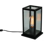 Italux Laverno black table lamp
