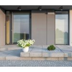 Italux Rima 3K black outdoor pendant