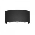 Italux Ortelo black wall lamp