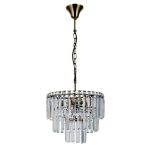 Italux Buena bronze chandelier