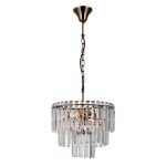 Italux Buena bronze chandelier