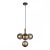 Italux Ravena copper pendant