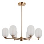 Italux Perano bronze chandelier