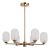 Italux Perano bronze chandelier