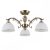 Italux Feneza bronze chandelier