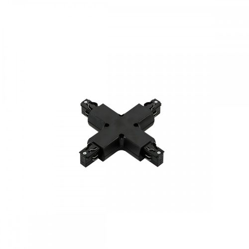 Italux 3 phase track - cross joint - black - IT-TR-PLUS-JOINT-BL /KIFUTÓ!!/