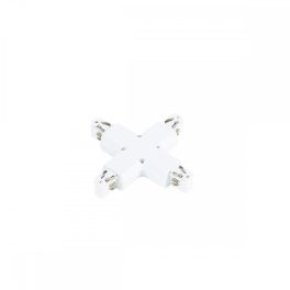   Italux 3 phase track - cross joint - white - IT-TR-PLUS-JOINT-WH /KIFUTÓ!!/