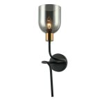 Italux Servio black wall lamp