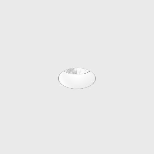 Ceiling recessed luminaire TUB M TRIMLESS, D50mm, H65mm, CREE LED 11W, 1210Lm, 4000K, 50fok, CRI>90, 300mA, IP44, white color