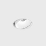 Ceiling recessed luminaire rotating TUB M R, D60mm, H65mm, CREE LED 11W, 1210Lm, 3000K, 50fok, CRI>90, 300mA, IP20, white color