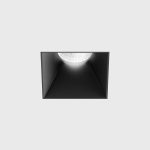 Ceiling recessed luminaire NANO S TRIMLESS, L35mm, W35mm, H67mm, CREE LED 8W, 640Lm, 4000K, 50fok, CRI>90, 700mA, IP20, black color