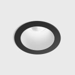 Ceiling recessed luminaire NANO R, D48mm, H67mm, CREE LED 8W, 640Lm, 3000K, 50fok, CRI>90, 700mA, IP20, black/white color