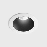 Ceiling recessed luminaire NANO R, D48mm, H67mm, CREE LED 8W, 640Lm, 4000K, 50fok, CRI>90, 700mA, IP20, white/black color