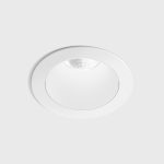 Ceiling recessed luminaire NANO R, D48mm, H67mm, CREE LED 8W, 640Lm, 4000K, 50fok, CRI>90, 700mA, IP20, white color