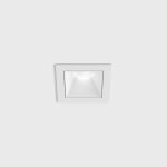 Ceiling recessed luminaire NANO S, L48mm, W48mm, H67mm, CREE LED 8W, 640Lm, 3000K, 50fok, CRI>90, 700mA, IP20, white color