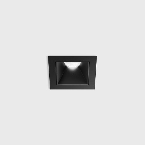 Ceiling recessed luminaire NANO S, L48mm, W48mm, H67mm, CREE LED 8W, 640Lm, 4000K, 50fok, CRI>90, 700mA, IP20, black color