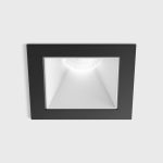 Ceiling recessed luminaire NANO S, L48mm, W48mm, H67mm, CREE LED 8W, 640Lm, 4000K, 50fok, CRI>90, 700mA, IP20, black/white color