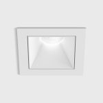 Ceiling recessed luminaire NANO S, L48mm, W48mm, H67mm, CREE LED 8W, 640Lm, 4000K, 50fok, CRI>90, 700mA, IP20, white color