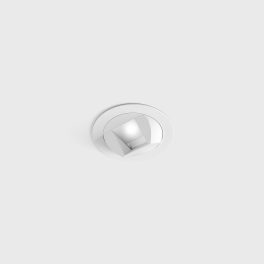   Ceiling recessed luminaire NANO R WW, D48mm, H80mm, CREE LED 6W, 503Lm, 3000K, 25x46fok, CRI>90, 500mA, IP20, white color