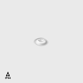   Ceiling recessed luminaire RIO, D82mm, H56mm, BRIDGELUX LED 9W, 989Lm, 4000K, 50fok, CRI>90, 250mA, IP44, white color