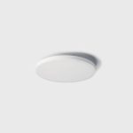 Surface mounted luminaire BRIGHT S, D220mm, H39mm, LED 15W(945Lm)/10W(630Lm)/8W(560Lm), 3000K/4000K, CRI>90, IP20, white color