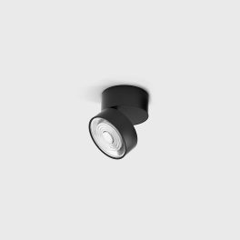   Surface mounted luminaire SOL SURF MINI, D75mm, H70mm, LED 7W, 624Lm, 3000K, 45fok, CRI>90, 350mA, IP20, black color