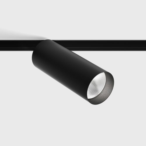 Spotlight IN_LINE TUB M A 140, D52mm, H140mm, CREE LED 19W, 1640Lm, 3000K, 50fok, CRI>90, 2 wired, DIM DALI, IP20, black color