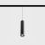 LTX IN_LINE TUB M P 200 black track light system