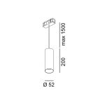 LTX IN_LINE TUB M P 200  track light system