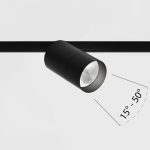 LTX IN_LINE ZOOM black track light system