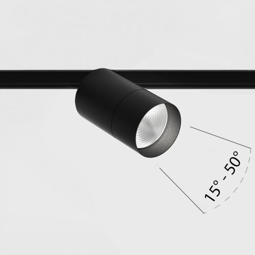 LTX IN_LINE ZOOM black track light system