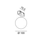 LTX IN_LINE SFERA  track light system