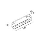LTX IN_LINE COMFORT 137  track light system