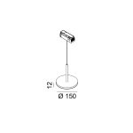LTX IN_LINE DISK  track light system