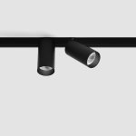 Spotlight IN_LINE TUB S A 60 X2, D30mm, H60mm, L211mm, CREE LED 2x4.5W, 2x536Lm, 4000K, 36fok, CRI>90, 2 wired, DIM DALI, IP20, black color